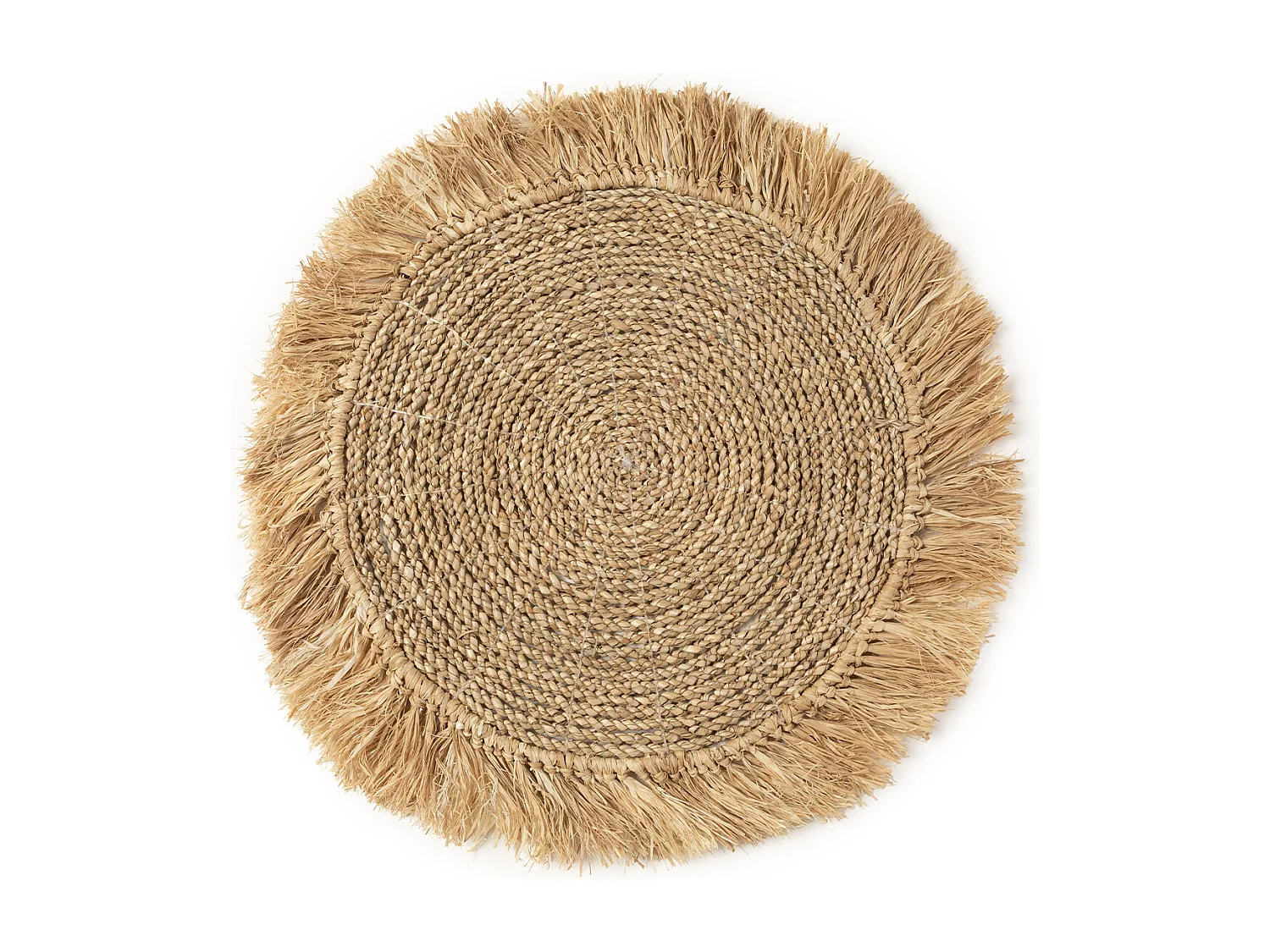 Le Set De Table En Seagrass Et Raphia - Naturel