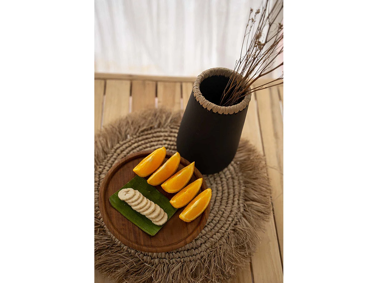 Le Set De Table En Seagrass Et Raphia - Naturel