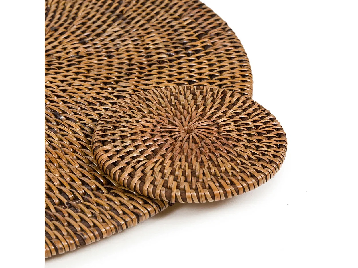 Le Set de Table Colonial - Brun Naturel