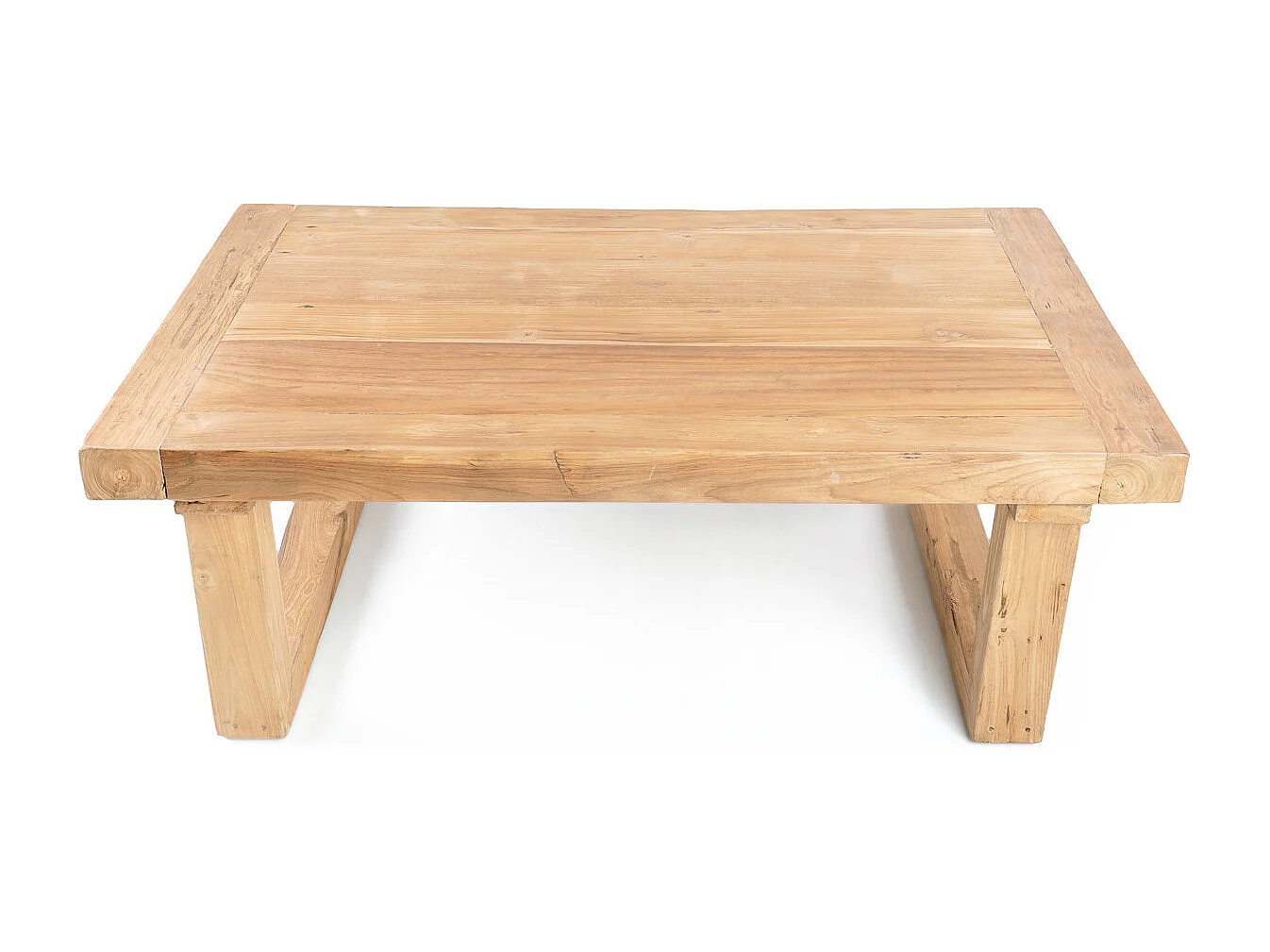 La Table Basse en Teck Recyclé - Naturel