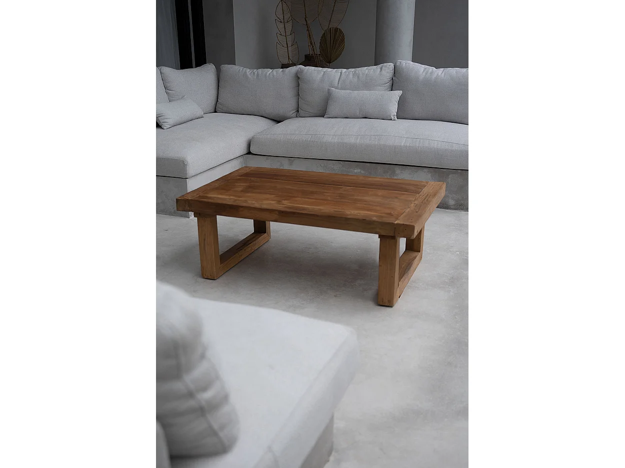 De Reclaimed Teak Salontafel - Naturel