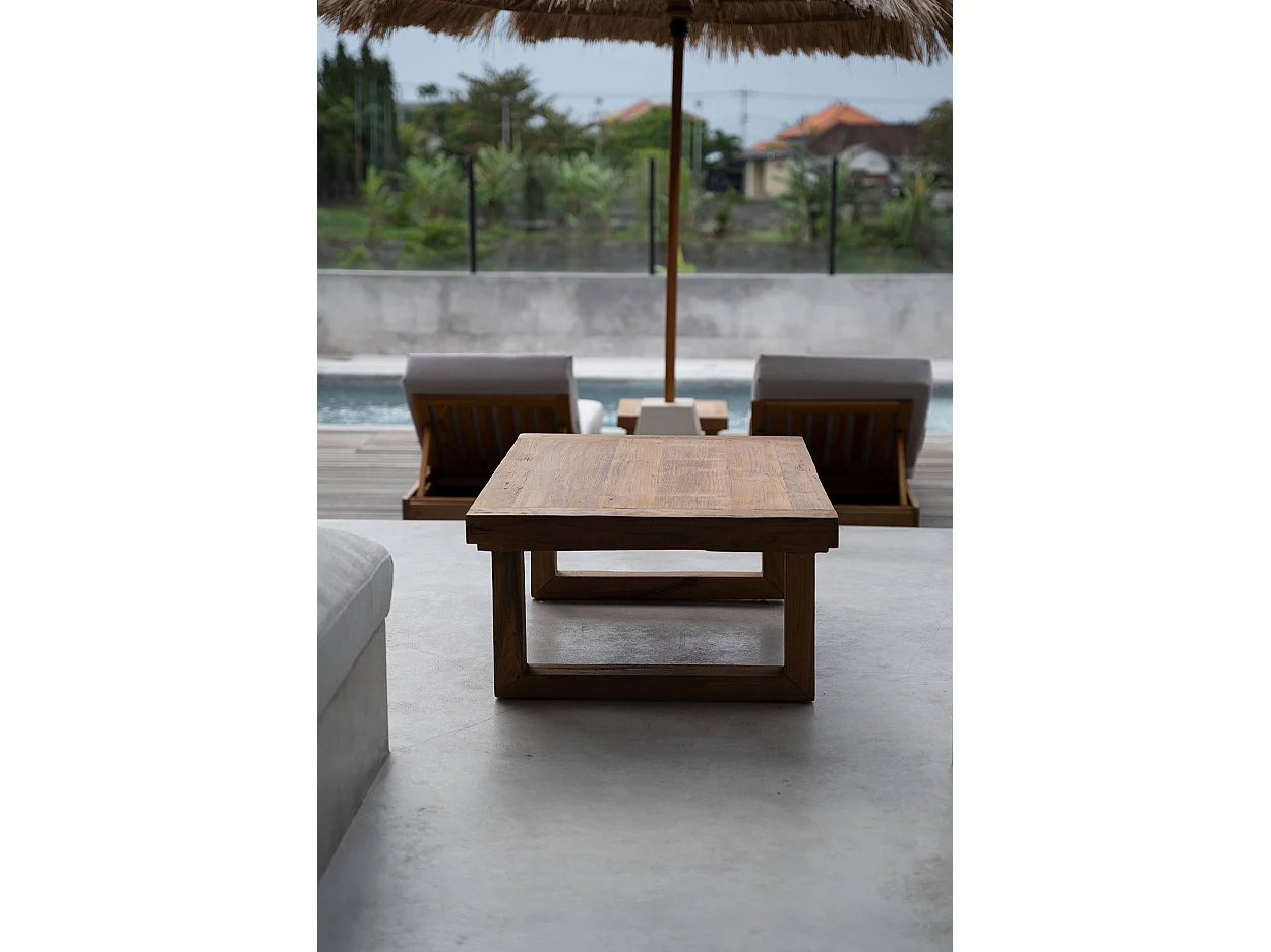 De Reclaimed Teak Salontafel - Naturel