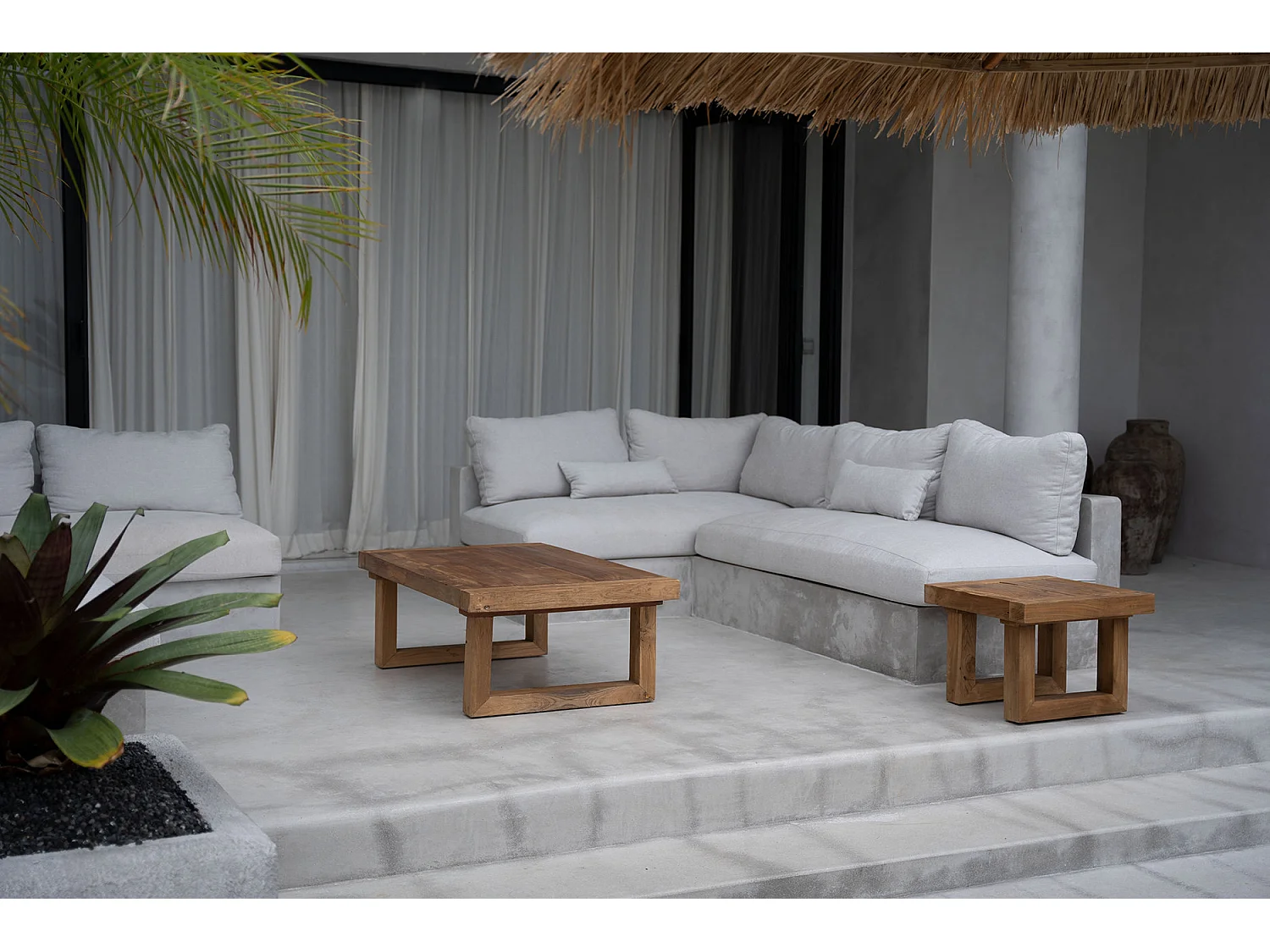 De Reclaimed Teak Salontafel - Naturel