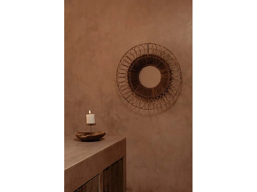 Le Bougeoir Plat - Naturel