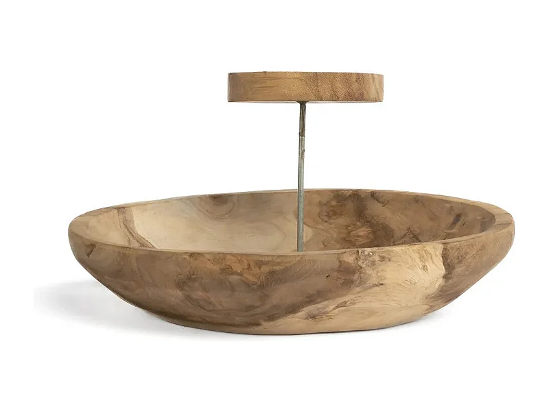 Il Portacandele Piatto - Naturale