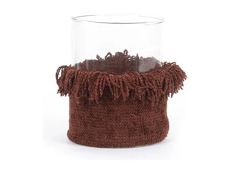 De Oh My Gee Kaarsenhouder - Bordeaux Velvet - L