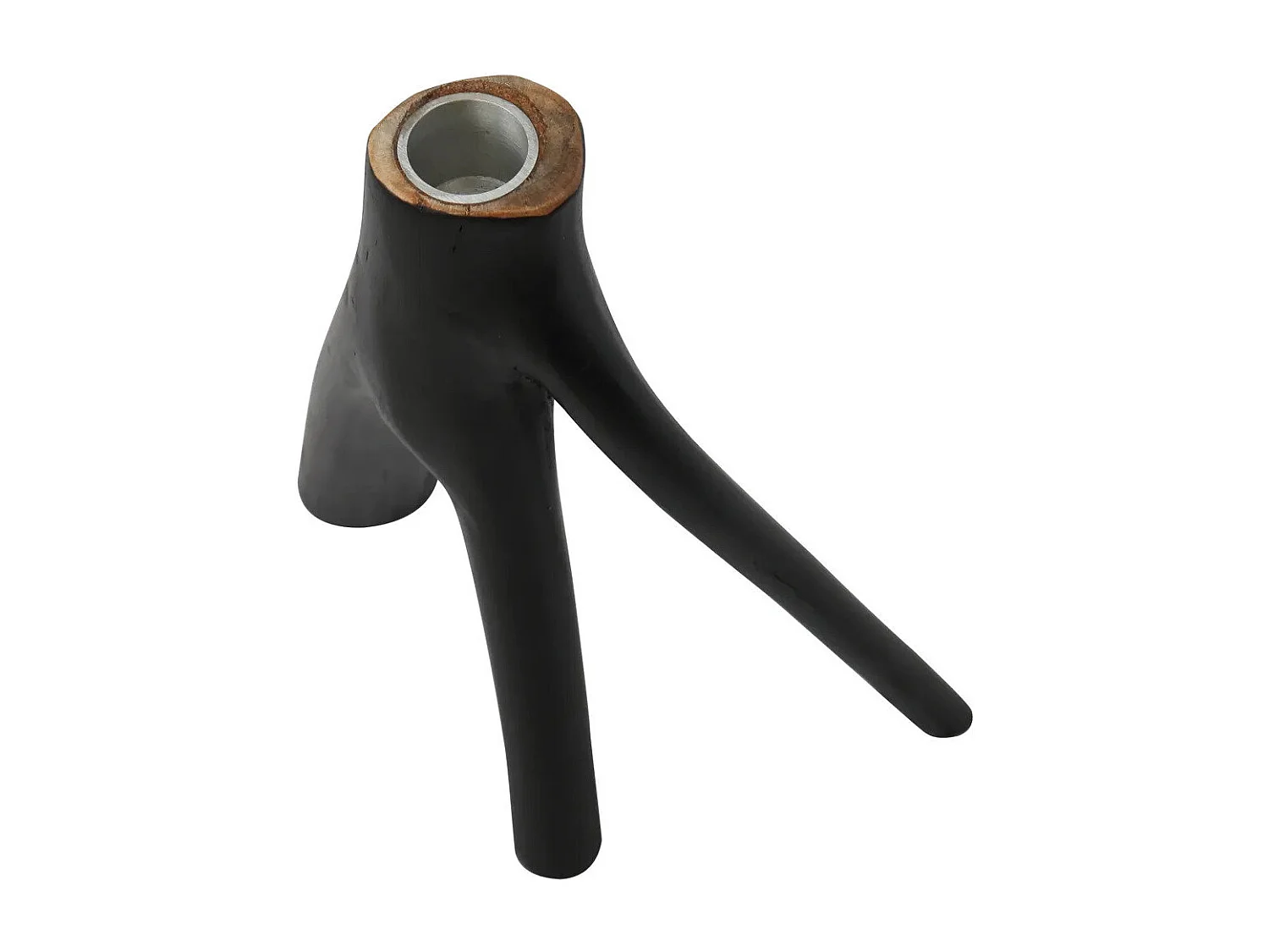 Le Bougeoir Triple Twig - Noir