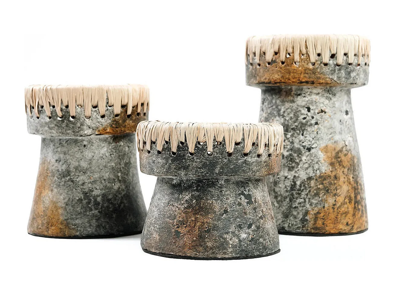 Le Bougeoir Pretty - Gris Antique - L