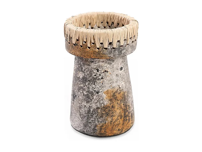 Il Portacandele Pretty - Grigio Antico - L