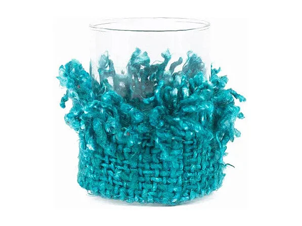 Der Oh My Gee Kerzenhalter - Aqua - M