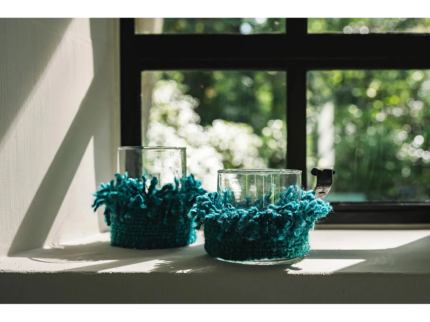 Der Oh My Gee Kerzenhalter - Aqua - M