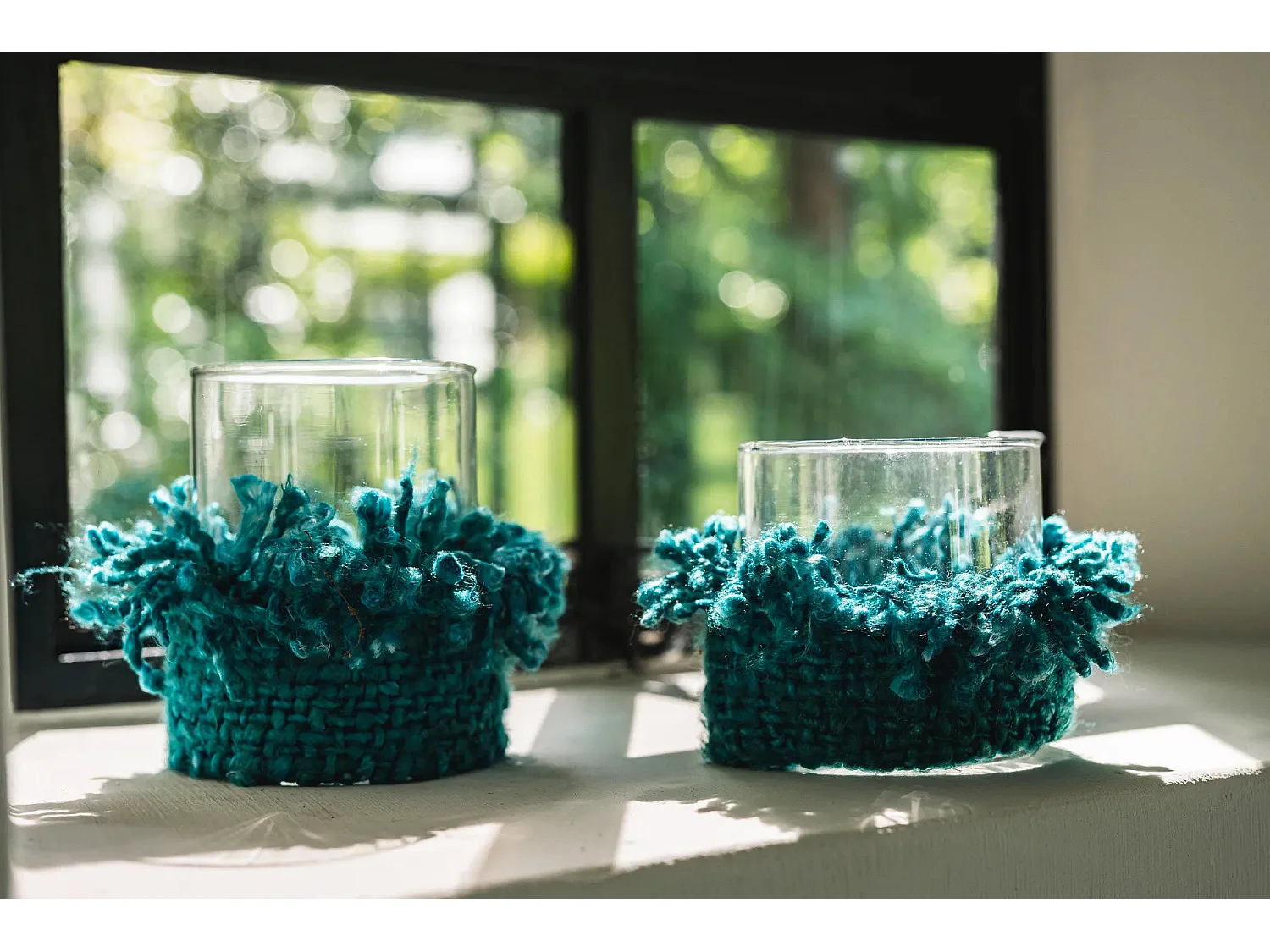 Der Oh My Gee Kerzenhalter - Aqua - M