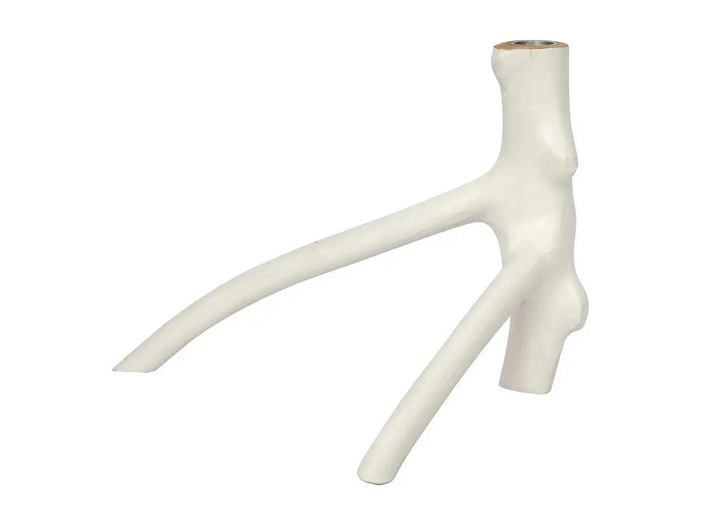 Il Portacandele Triple Twig - Bianco