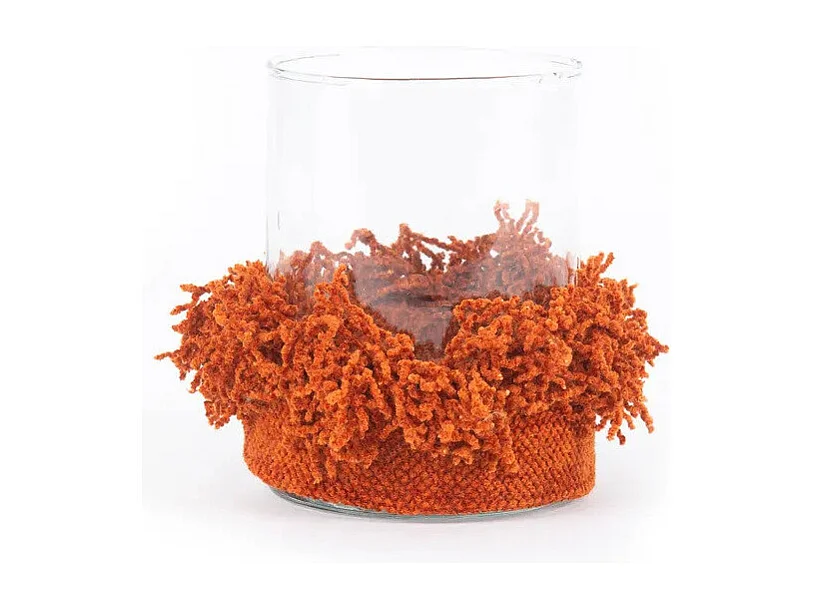 Il Candelabro Oh My Gee - Velluto Ruggine - M