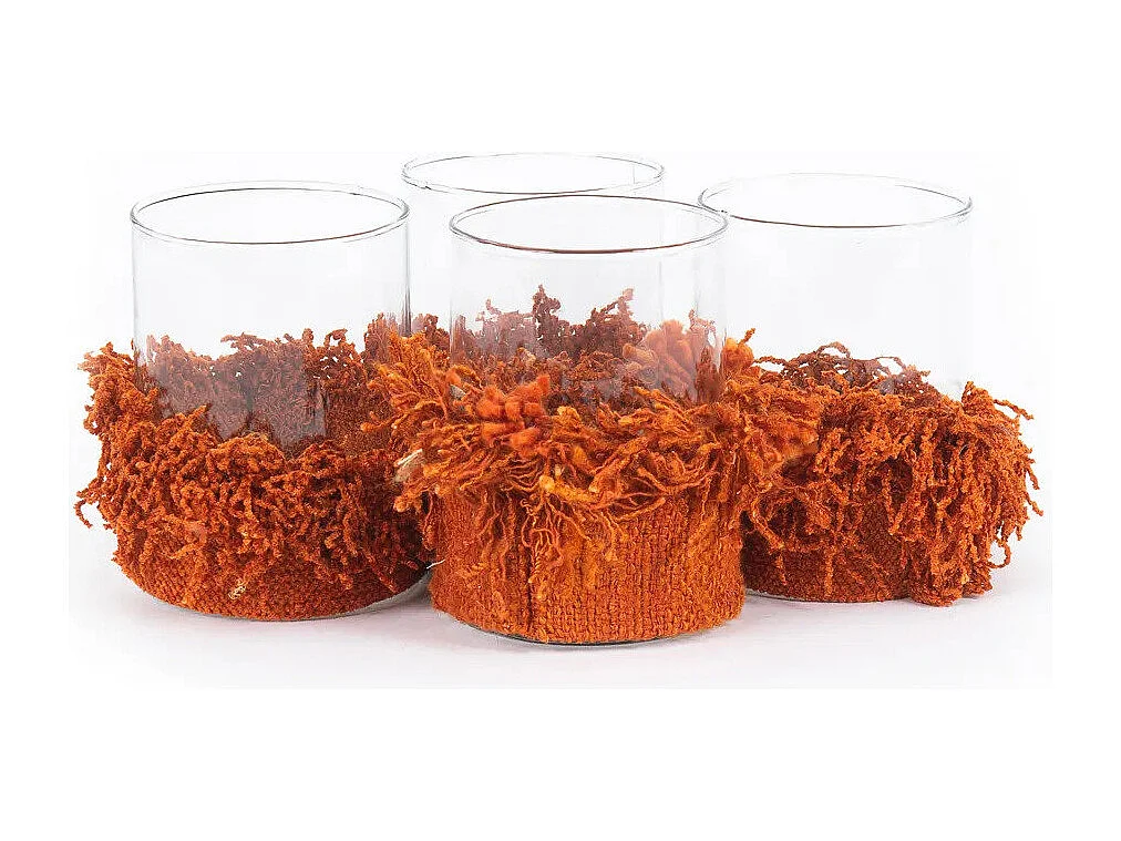 Il Portacandele Oh My Gee - Velluto Ruggine - M