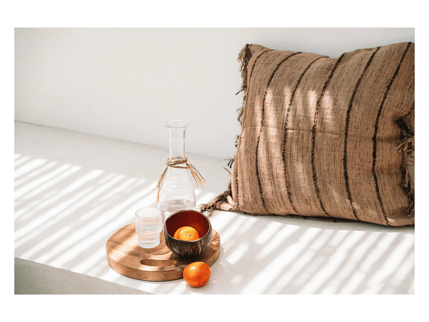 La Housse De Coussin Oh My Gee - Noir Beige - 60x60