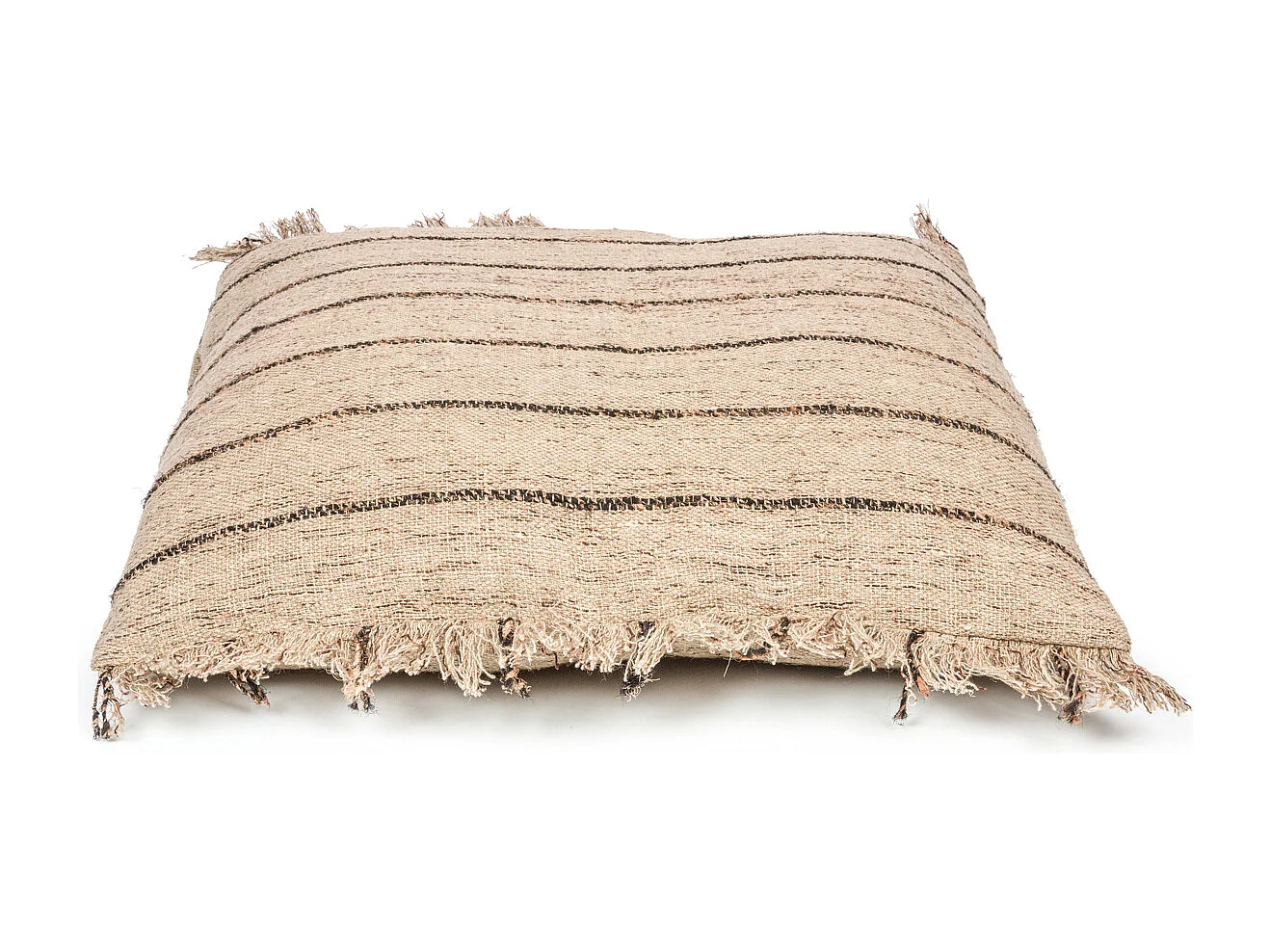 La Housse De Coussin Oh My Gee - Noir Beige - 60x60