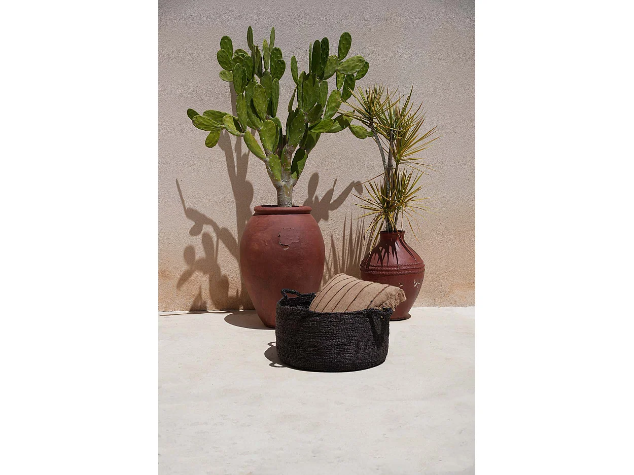 La Funda de Cojín Oh My Gee - Beige Negro - 60x60