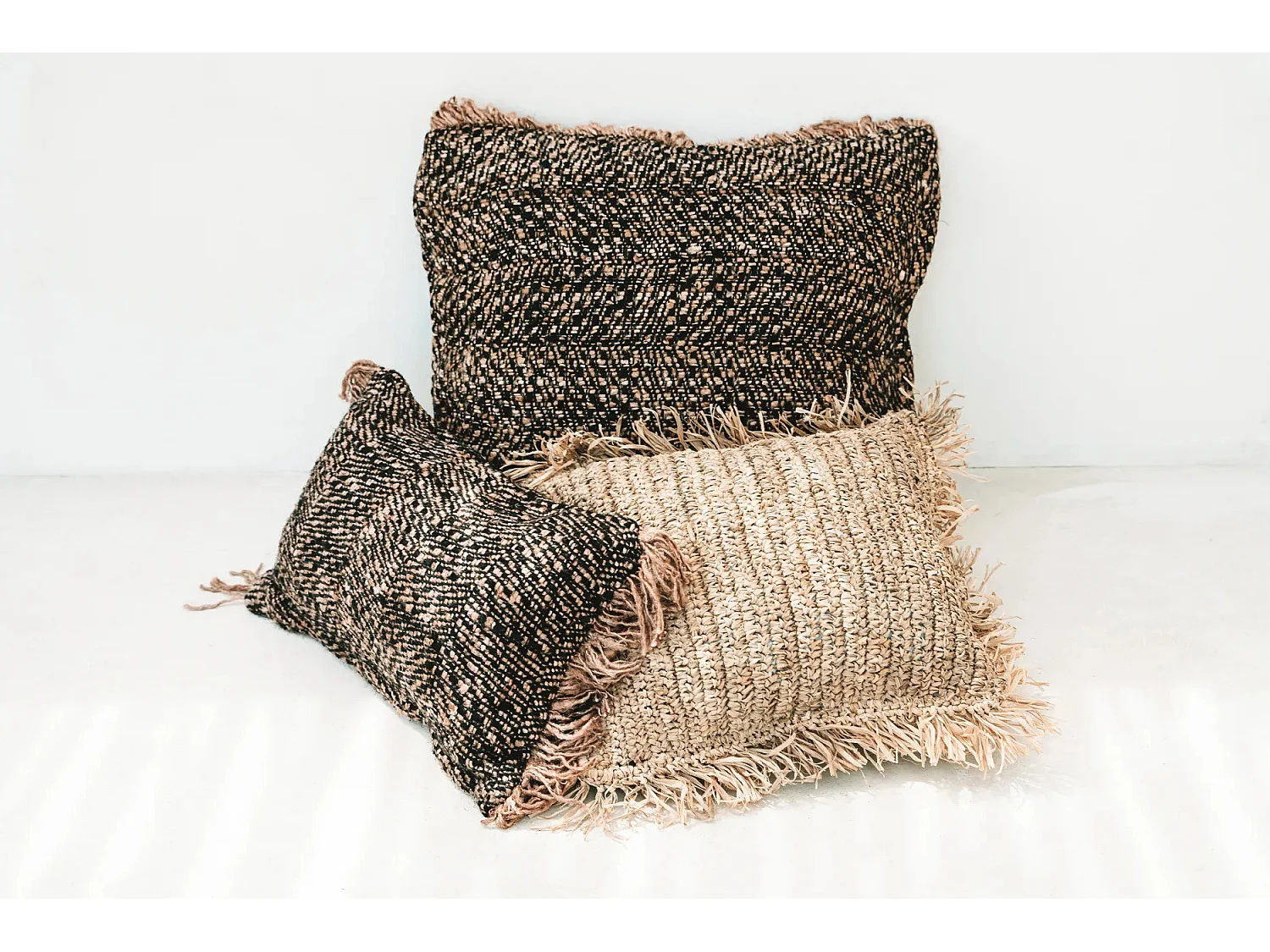 La Housse De Coussin Oh My Gee - Noir Cuivre - 30x50