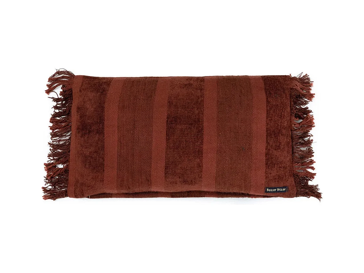La Housse De Coussin Oh My Gee - Velours Bourgogne - 30x50