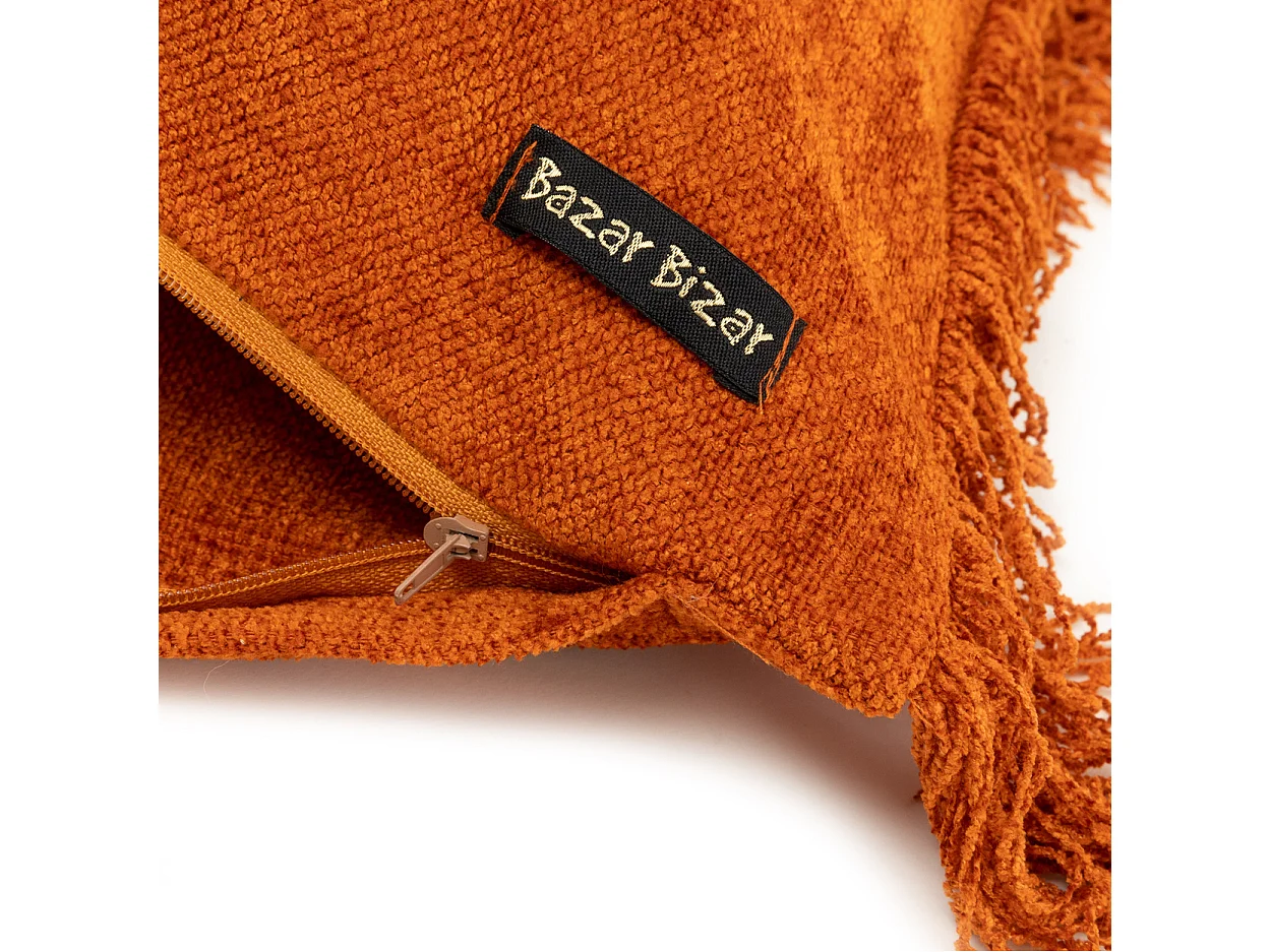 La Housse De Coussin Oh My Gee - Velours Rouille - 30x50