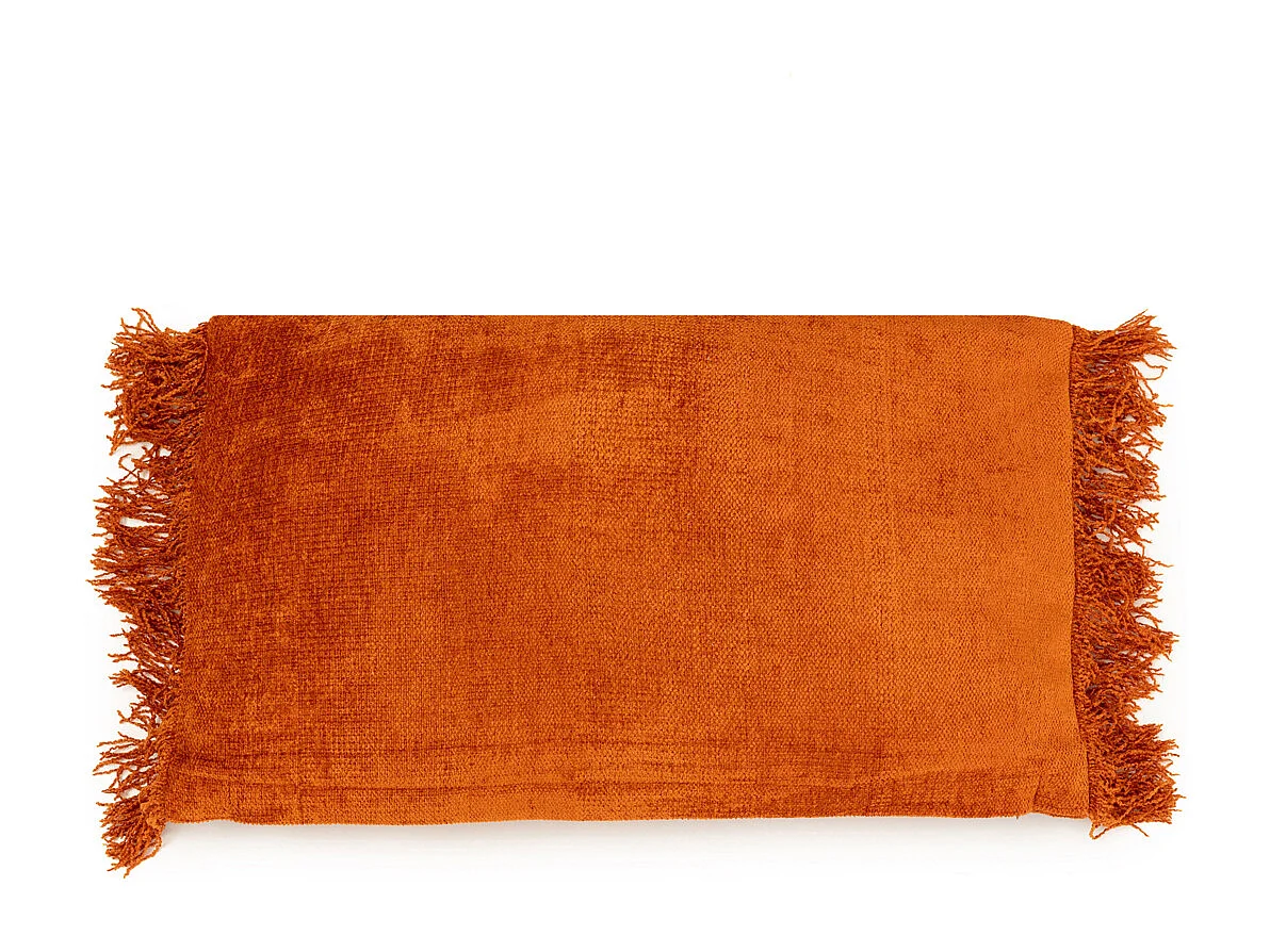 La Housse De Coussin Oh My Gee - Velours Rouille - 30x50