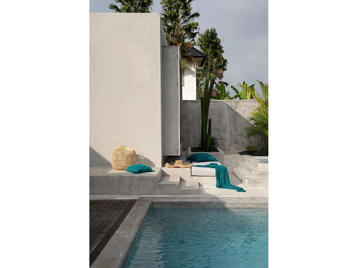 La Housse De Coussin Oh My Gee - Aqua - 60x60