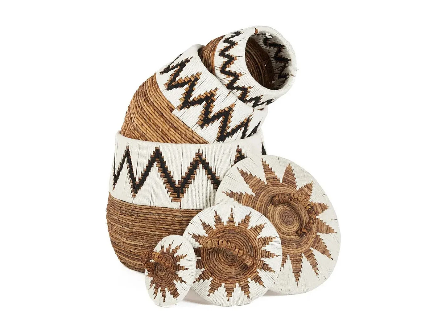 Le Panier Little Bay Beach - Naturel Blanc - M