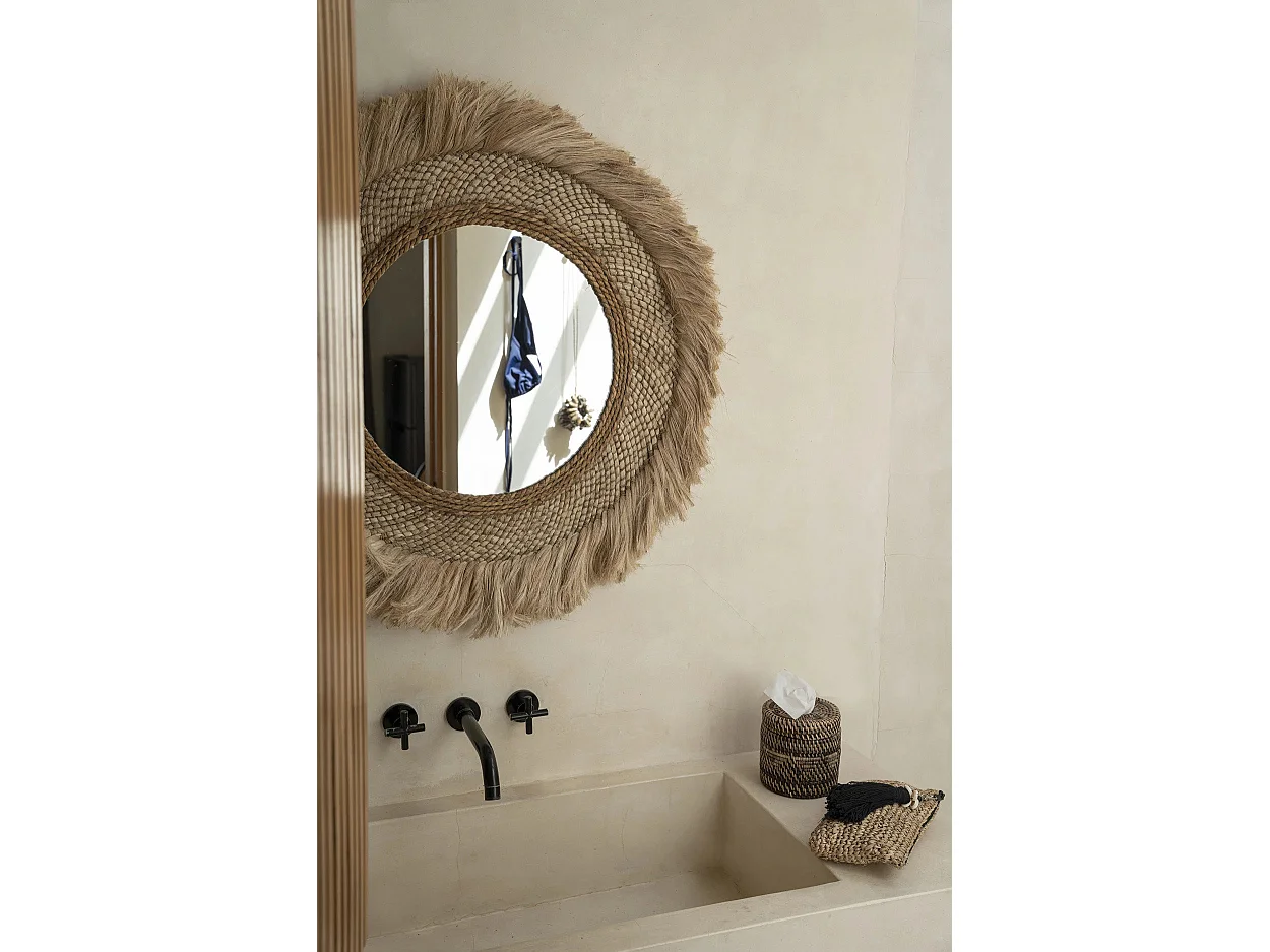 De Colonial Tissuehouder - Naturel Bruin