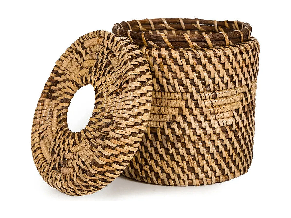 De Colonial Tissuehouder - Naturel Bruin