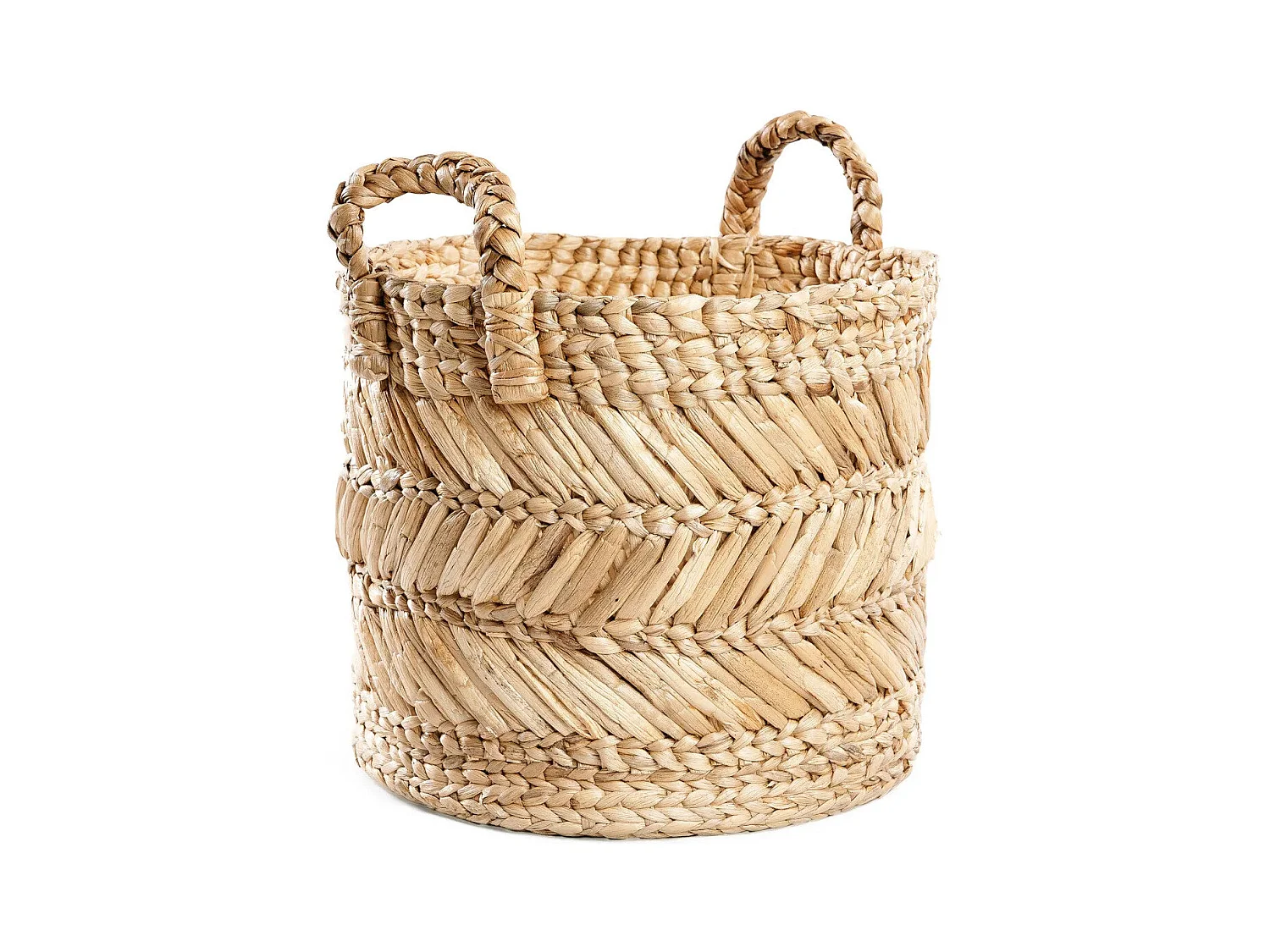 Le Panier En Feuilles De Banane Zigzag - M