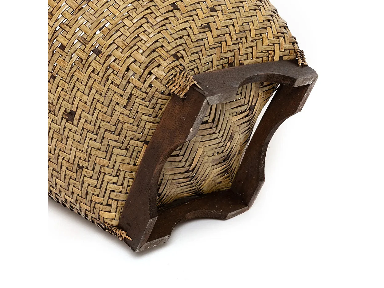 Le Panier Colonial Storage - Naturel Marron - L