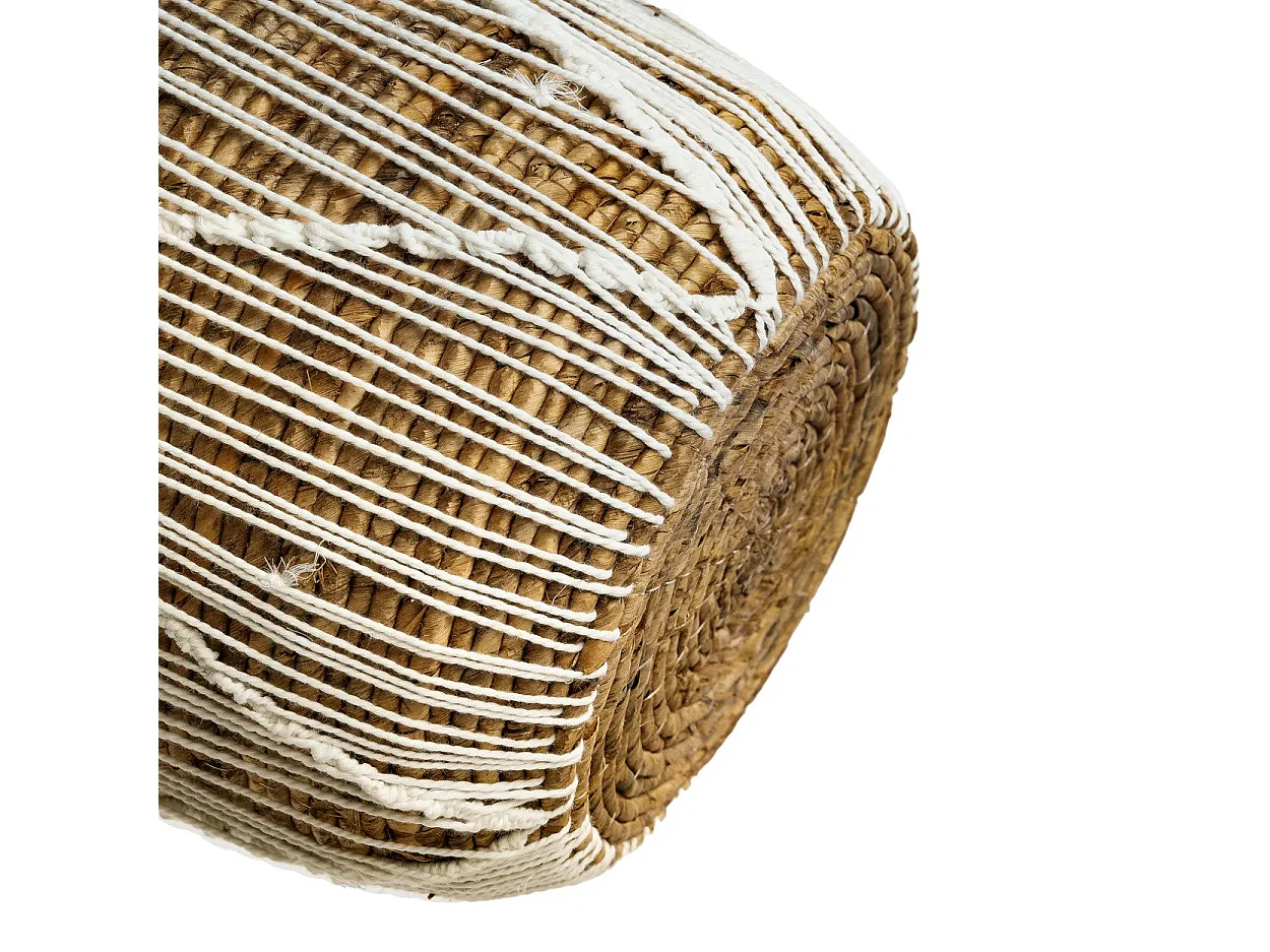 Le Panier en Macramé à Couture Droite - S