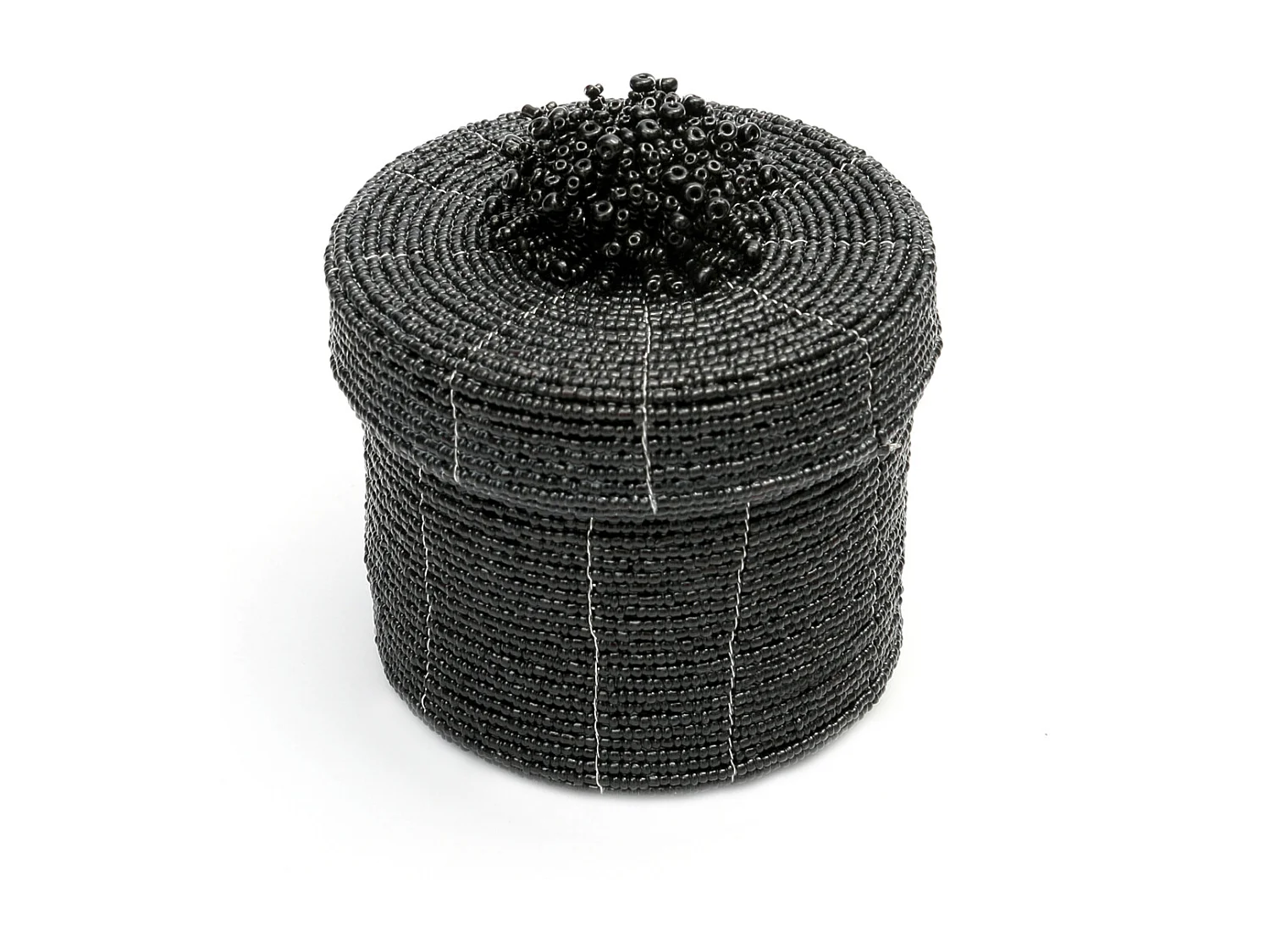 La Boîte Cadeau En Perles - Noir