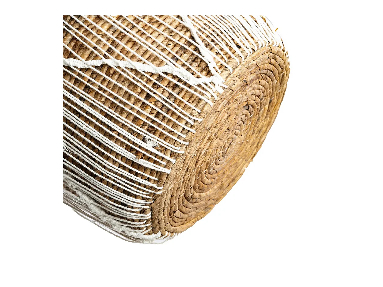 De Rechtgestikte Macramé Mand - L