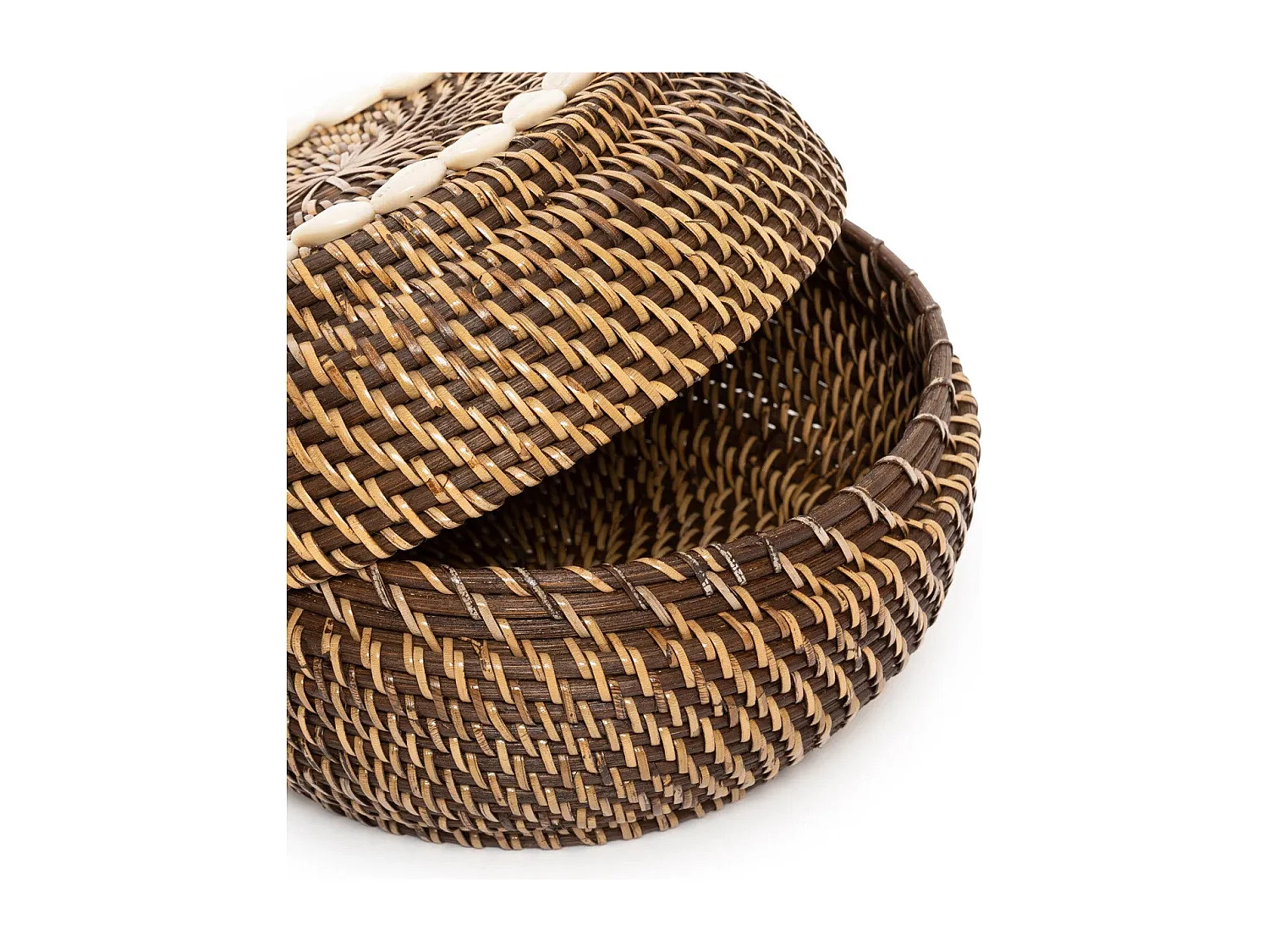 Le Panier Colonial Peek-a-Boo - Brun Naturel - S