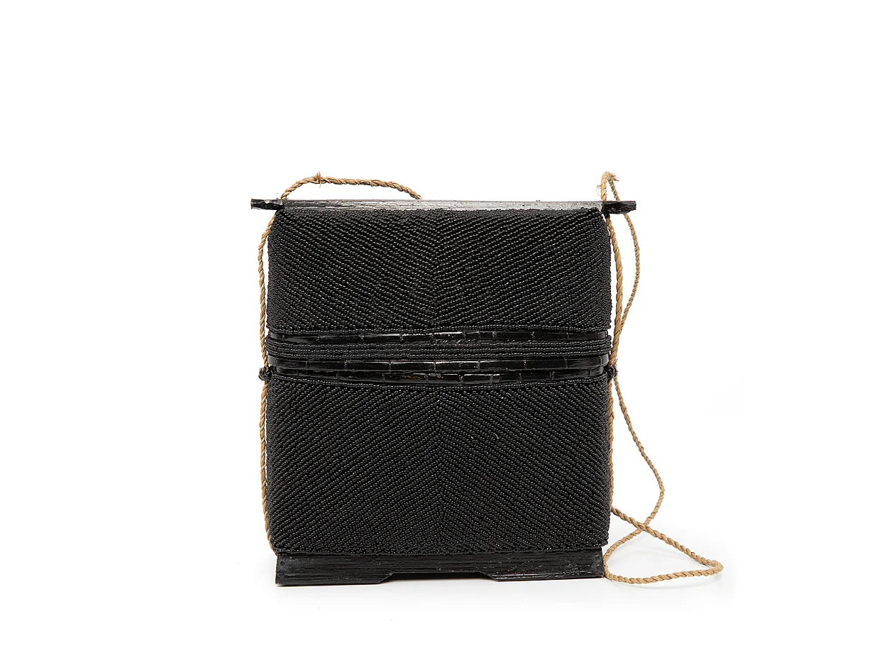 The Beaded Treasure Box - Black