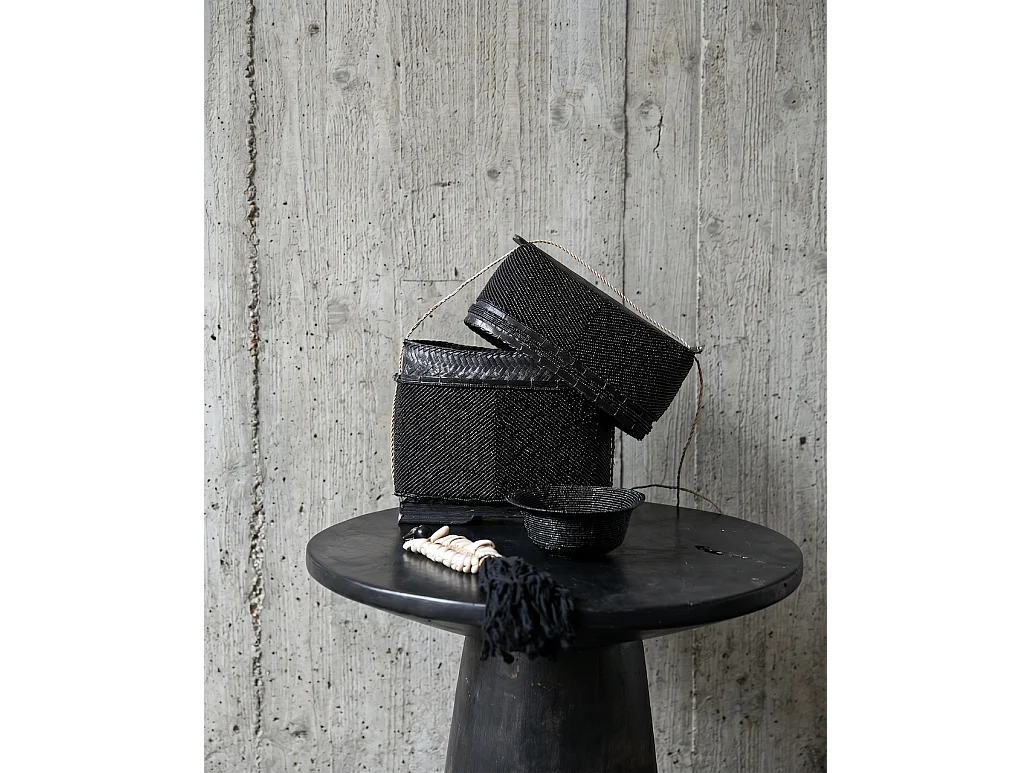 The Beaded Treasure Box - Black