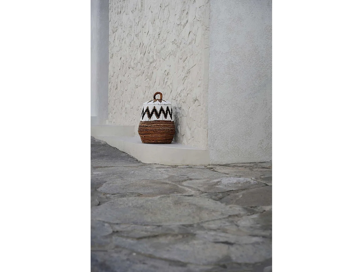 Le Panier Little Bay Beach - Naturel Blanc - S