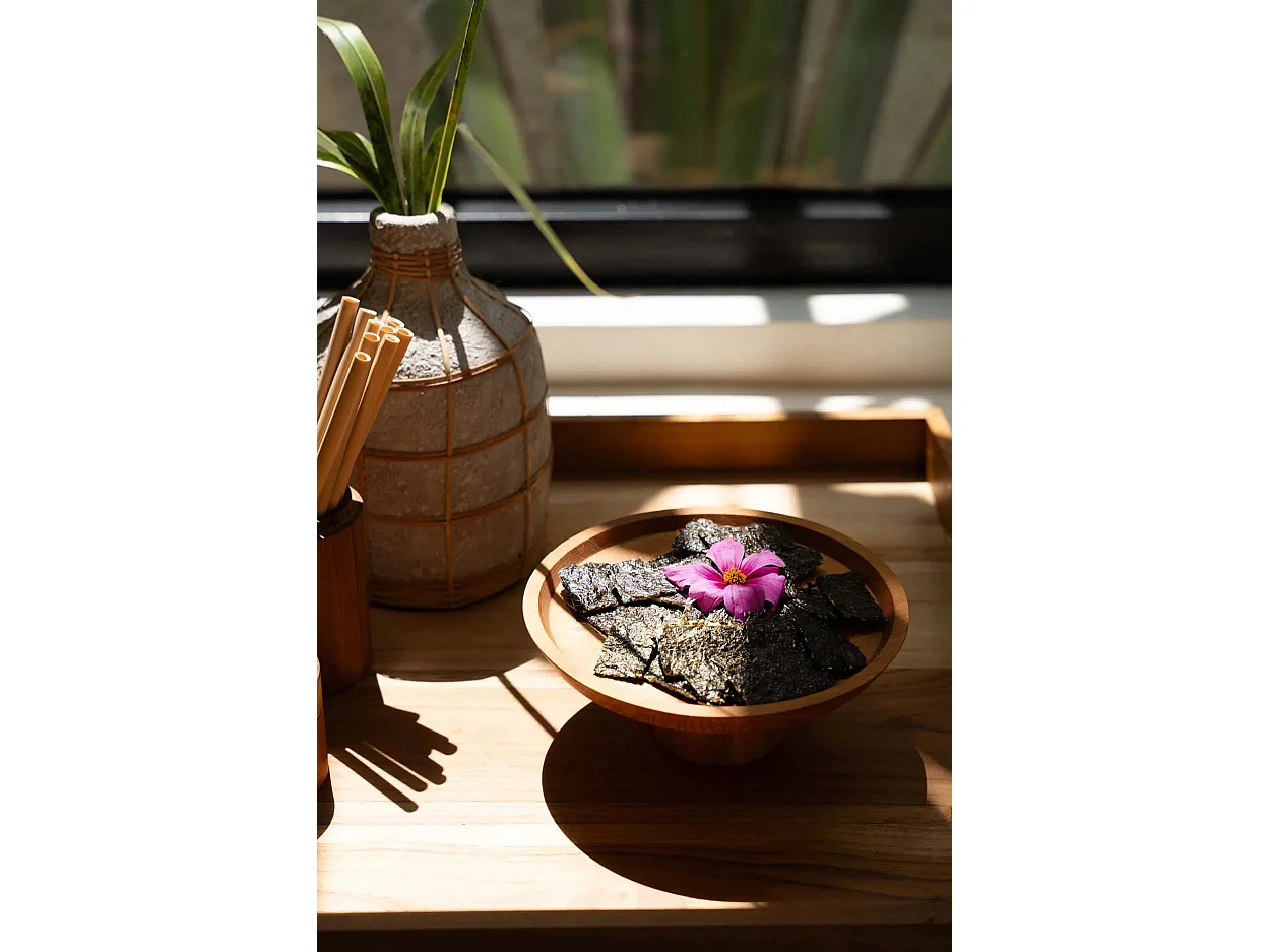 Le Plateau À Gâteaux Teak Root - S