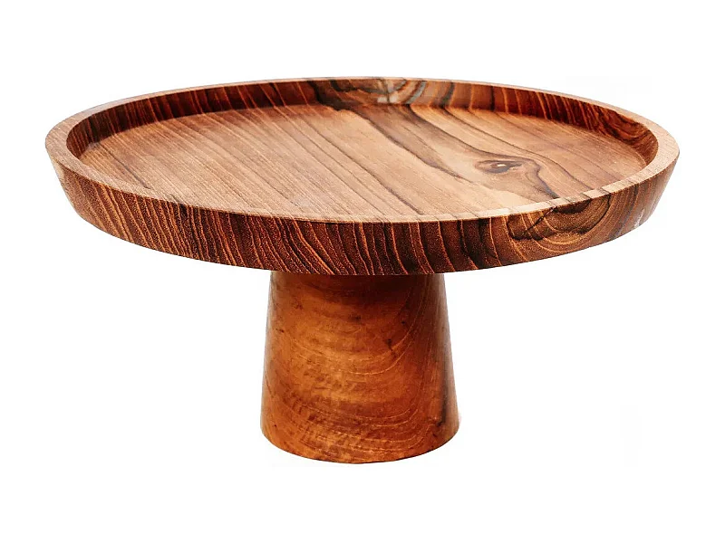 Le Plateau À Gâteaux Teak Root - M