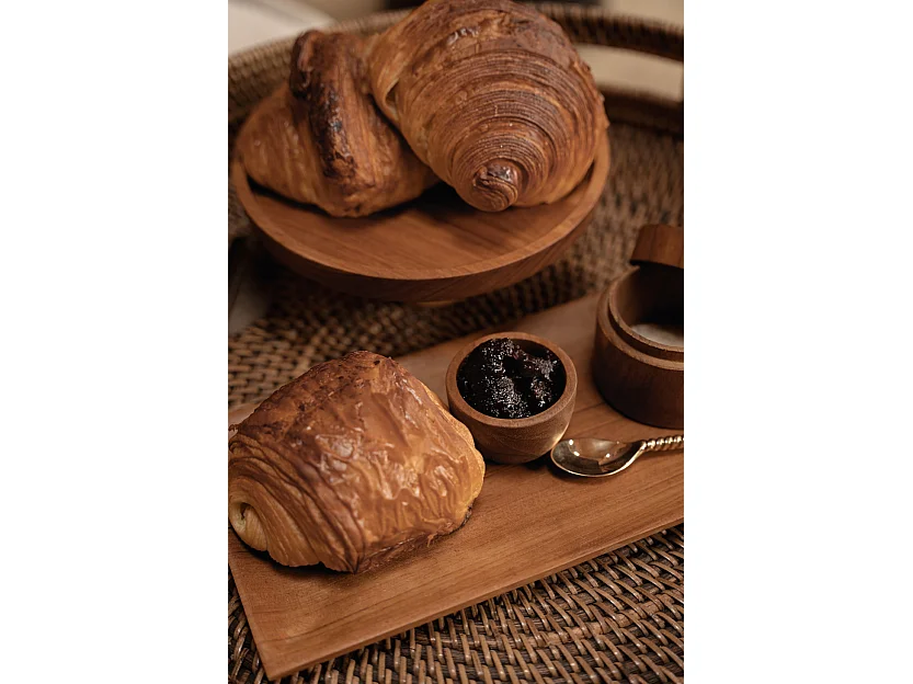 Le Plateau À Gâteaux Teak Root - M