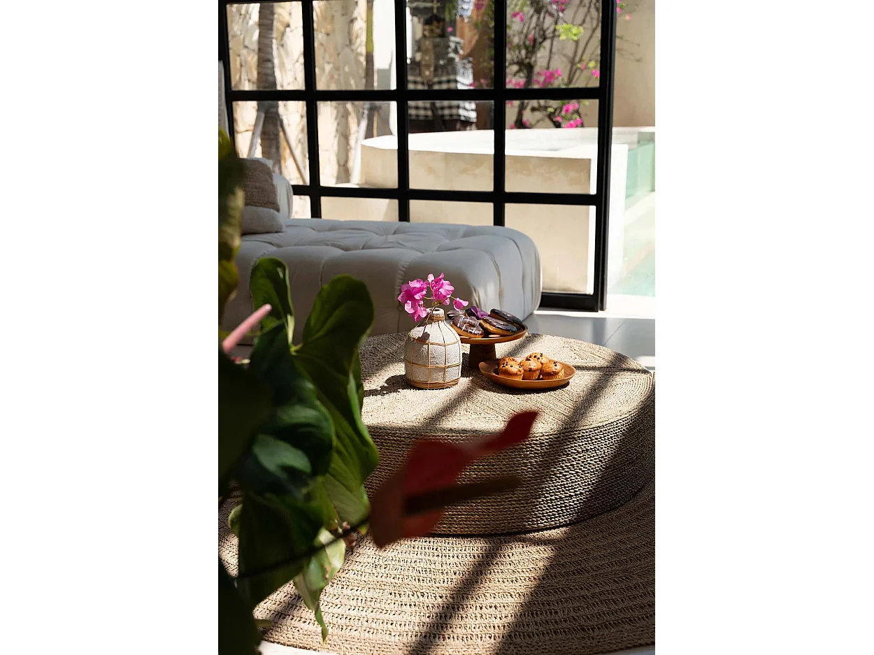 De Teak Root Taart Plateau - L