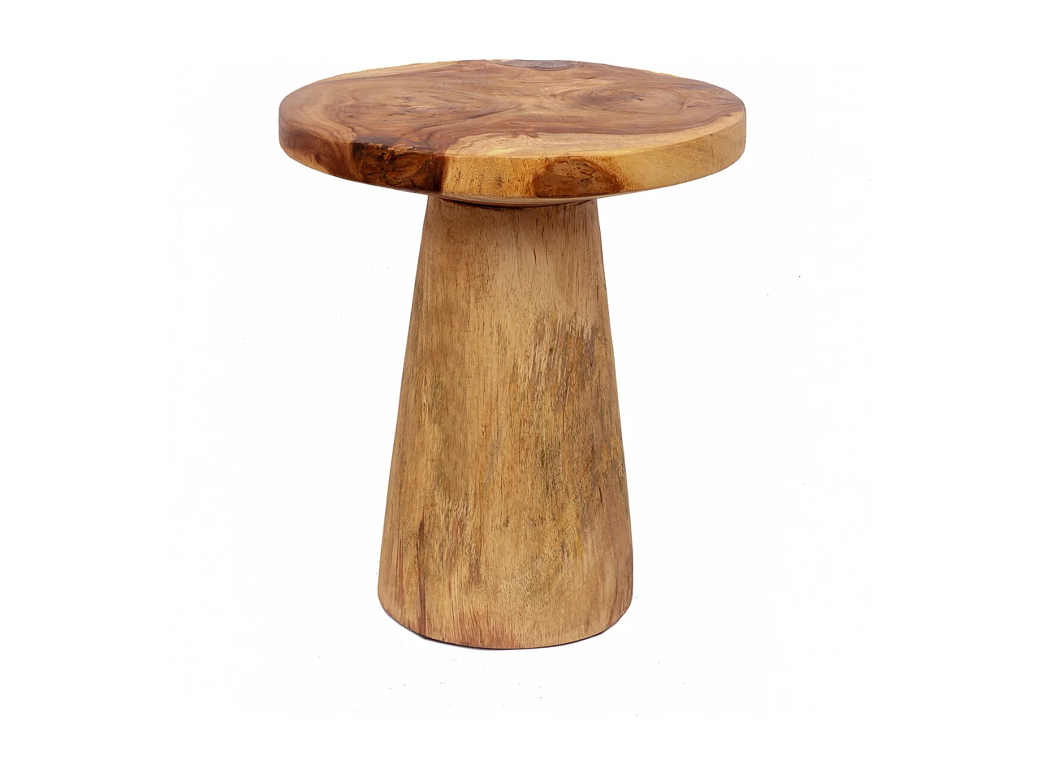 La Table D'appoint Timber Conic - Naturel - 50