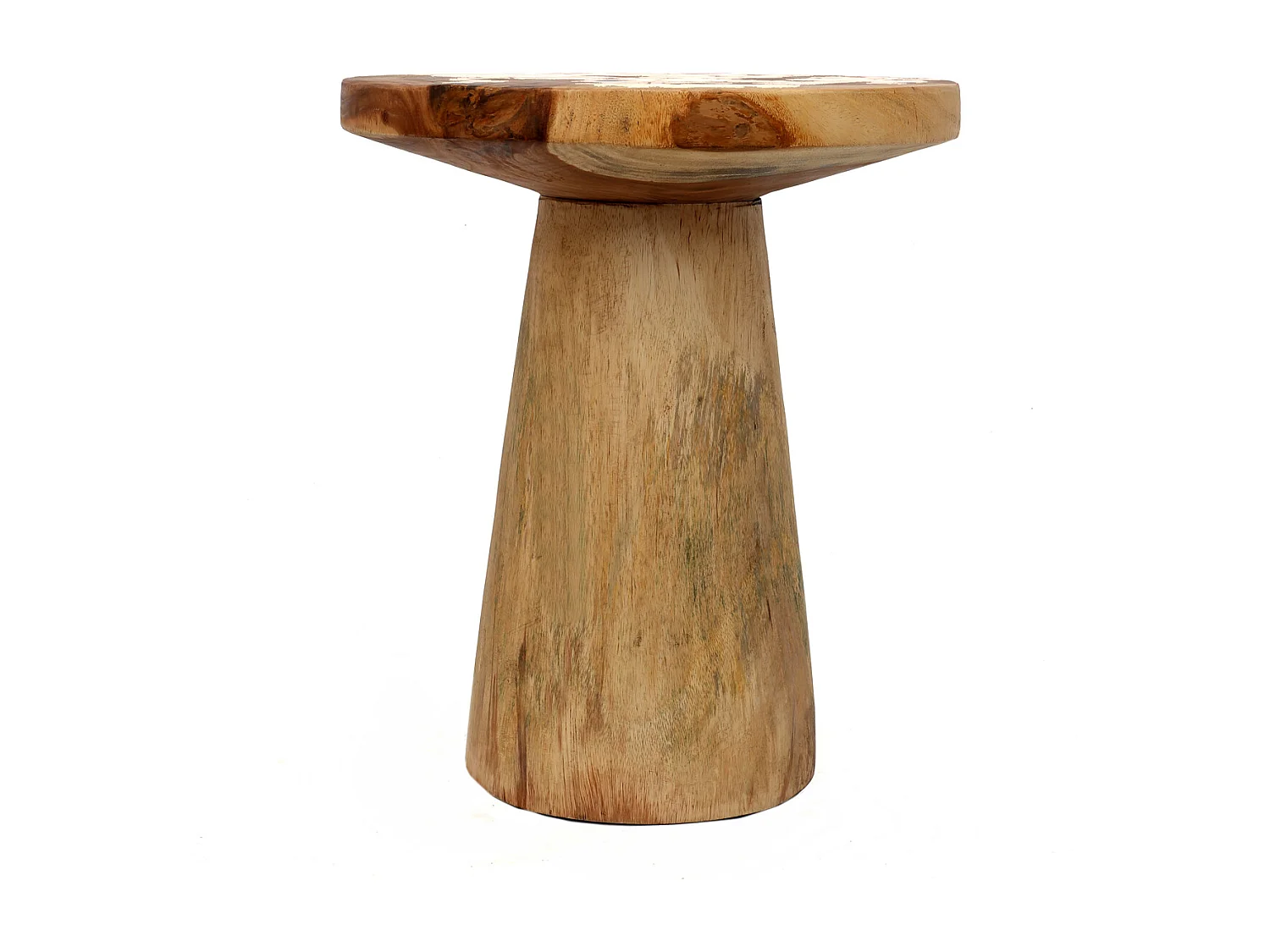 La Table D'appoint Timber Conic - Naturel - 50