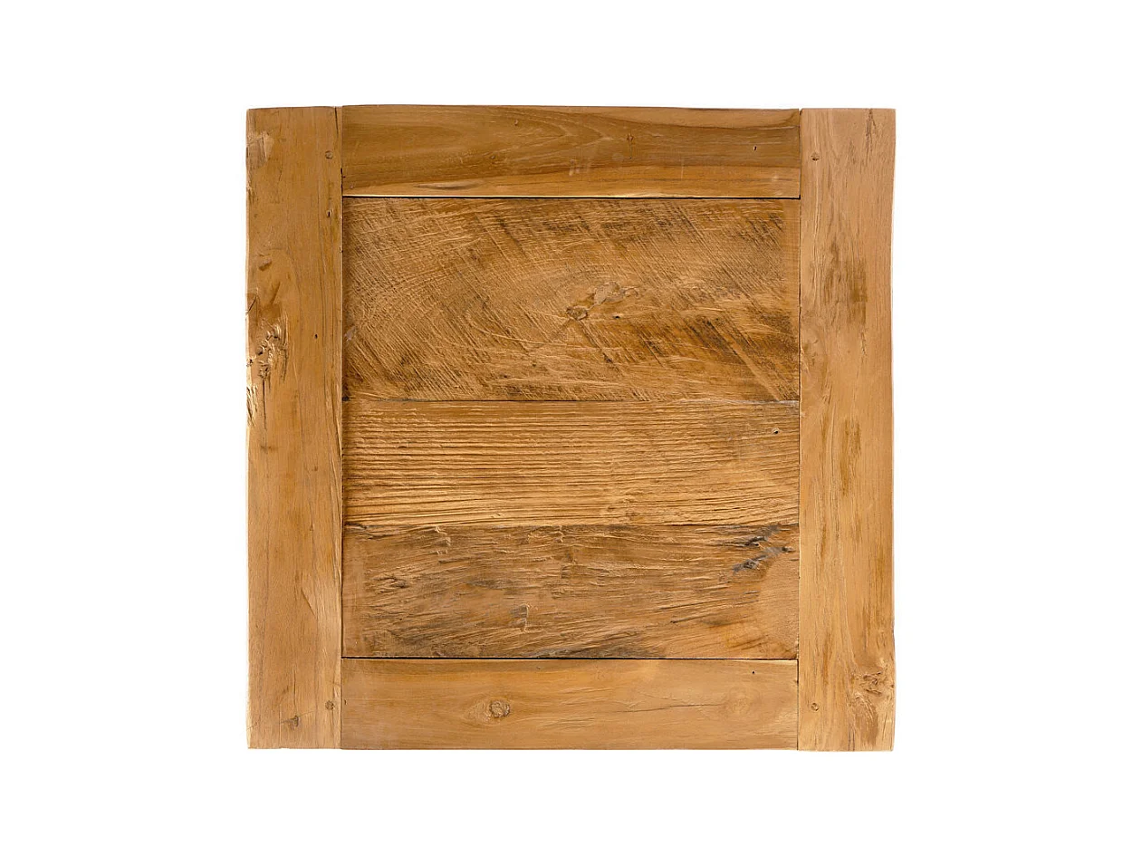De Reclaimed Teak Bijzettafel - Naturel