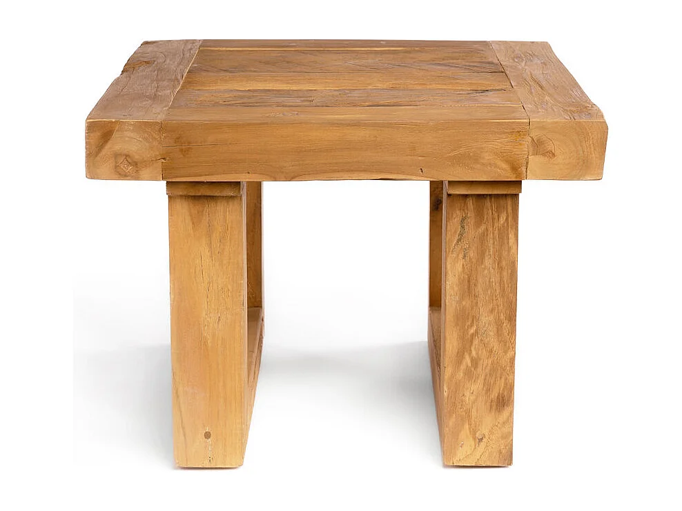 La Table D'Appoint En Teck Recyclé - Naturel