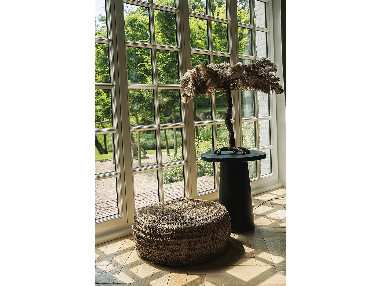 La Table D'appoint Timber Conic - Noir - 50