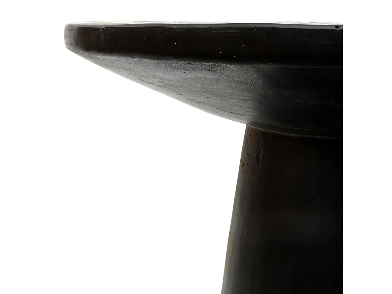 La Table D'appoint Timber Conic - Noir - 50
