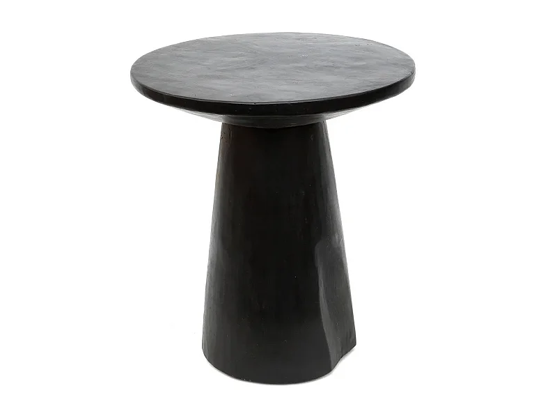 La Table D'appoint Timber Conic - Noir - 50